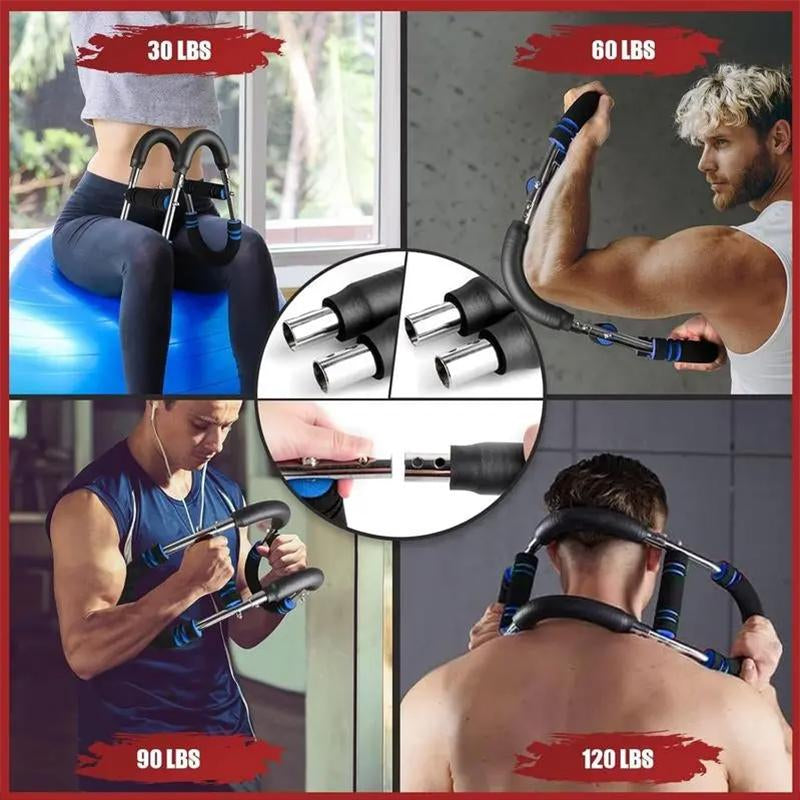 Arm Trainer Chest Workout Strengthen Chest and Arm Muscles Men'S Fitness Trainer Detachable Portable Spring Resistance Home Fitness Equipment Outdoorfun