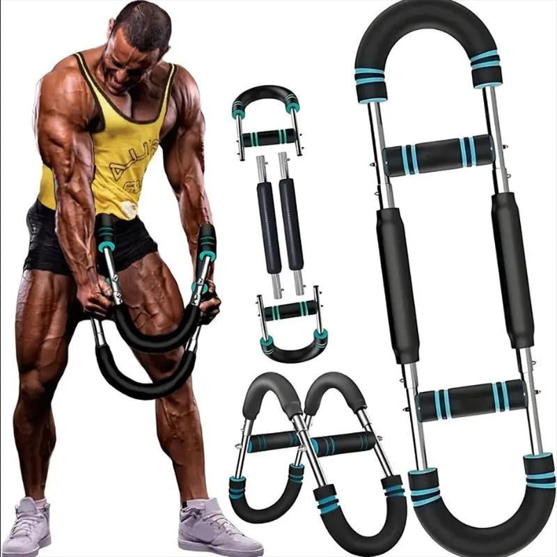 Arm Trainer Chest Workout Strengthen Chest and Arm Muscles Men'S Fitness Trainer Detachable Portable Spring Resistance Home Fitness Equipment Outdoorfun